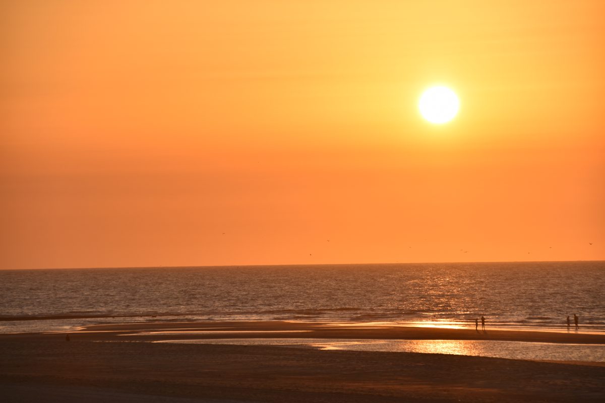 Zonsondergang Vlieland, Zon, Zonsondergang, vlieland